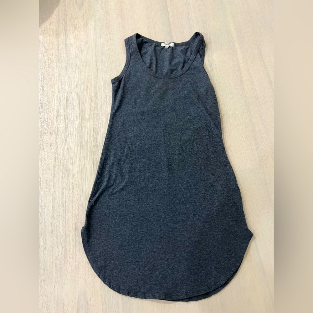 Charcoal grey cotton loungue dress size medium